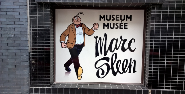 Reitin varrelta löytyy myös piirtäjä Marc Steenin museo