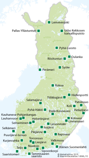 Kansallispuistot Tutuiksi Kohteena Maailma