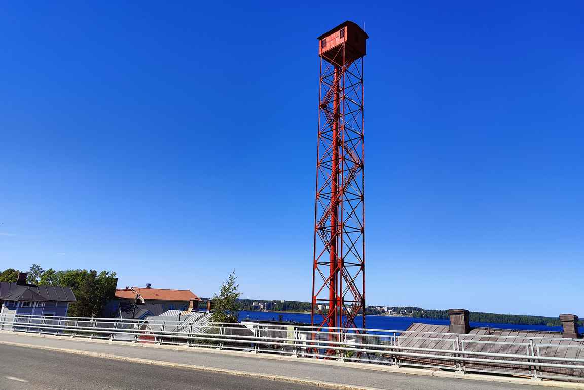 Haulitorni on Pispalan maamerkki.