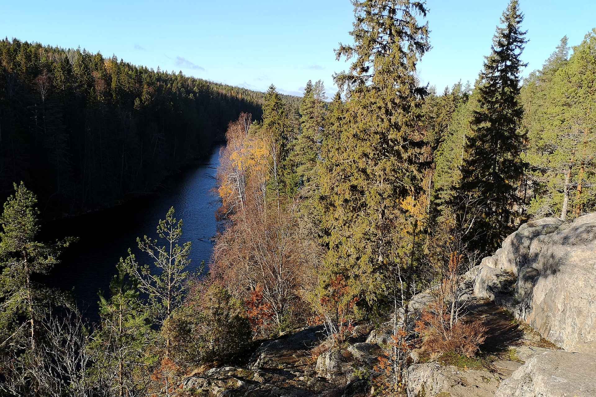 Helvetinjärven kansallispuisto.