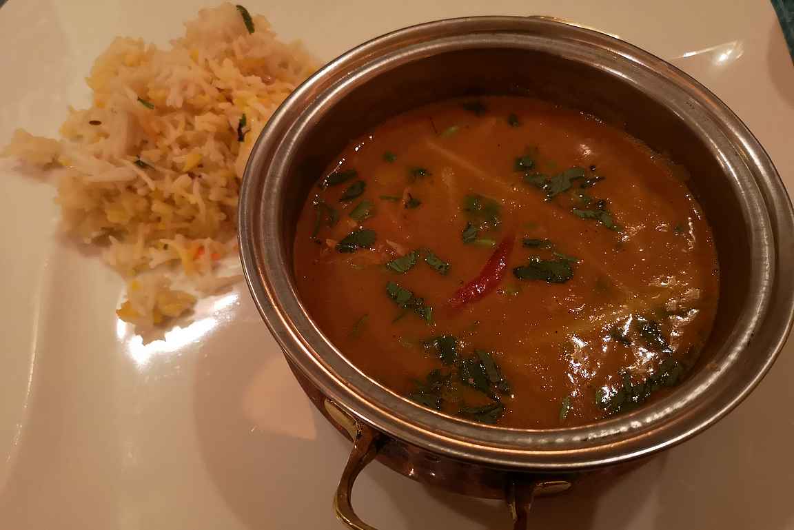 Amaya ravintola tarjoilee erinomaista intialaista ruokaa Makadi Bayllä.
