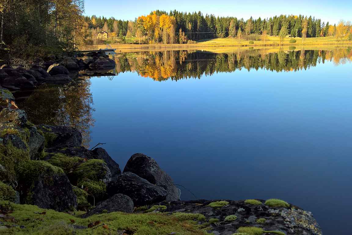 Kangasalla on kymmenittäin järviä.