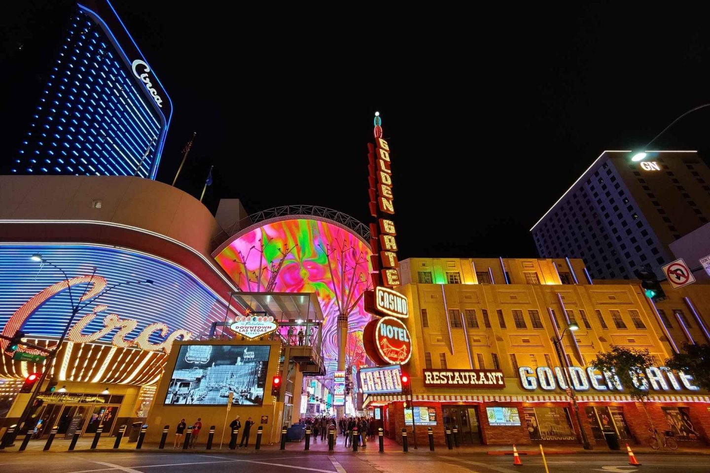Las Vegasin Downtown ja Fremont Street Experience