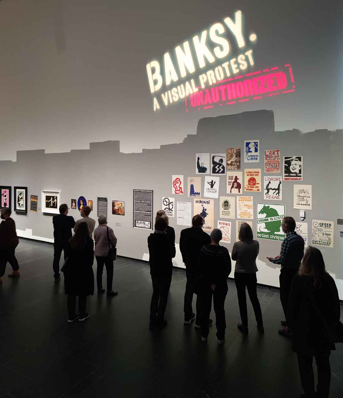 Banksyn näyttely oli taidevuoden kohokohta.