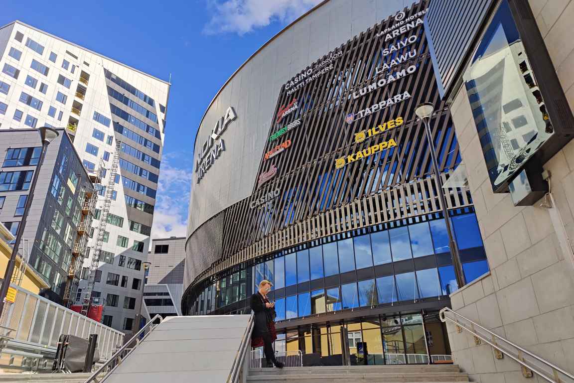 Lapland Hotels Arena toimii Nokia Arenan yhteydessä.