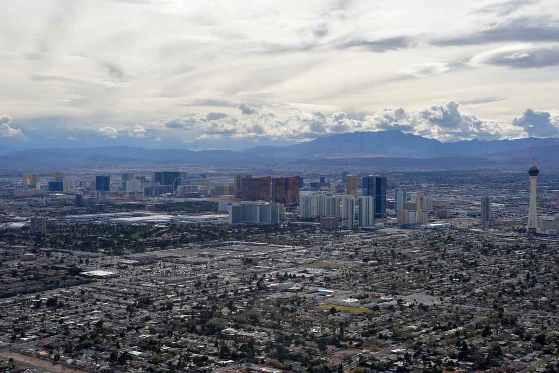 Las Vegas Strip - seitsemän kilometrin keidas Nevadan erämaassa.