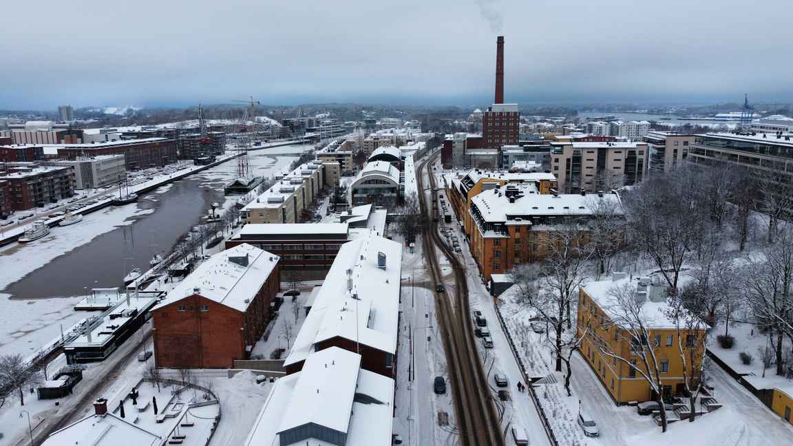 Talvinen Turku on mukava kohde lasten kanssa matkailuun.