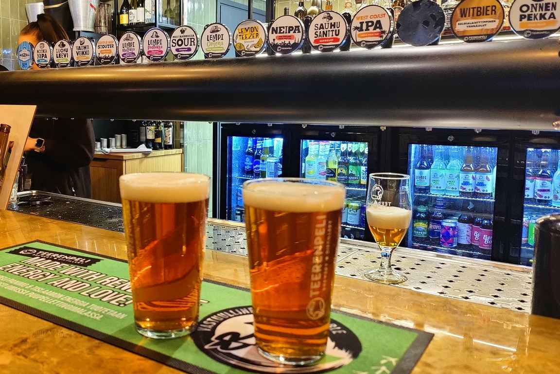 Teerenpeli sai alkunsa Lahden keskustasta Vapaudenkadulta.