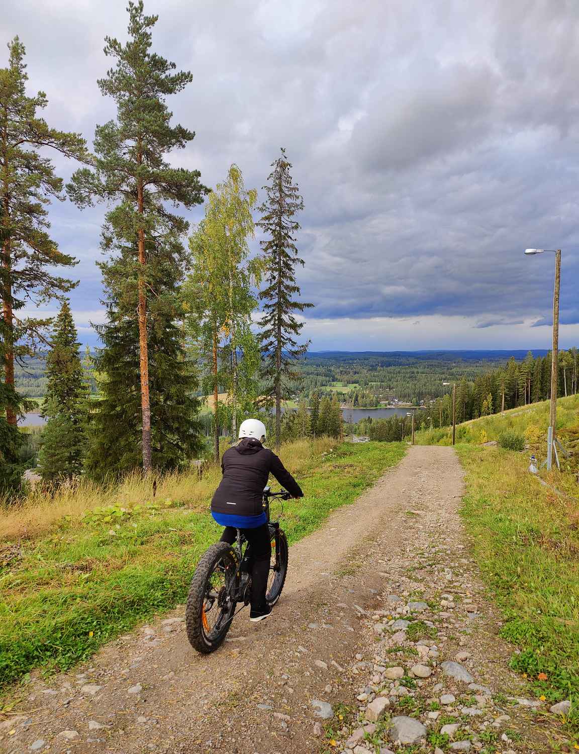 Himoksen rinteillä on mielenkiintoisia reittejä ajettavaksi.