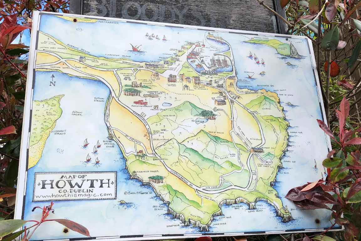 Howth sopii myös patikoinnin ystäville.