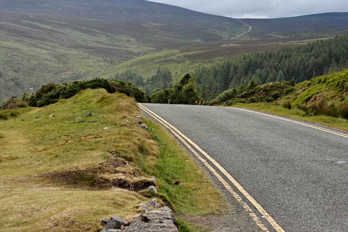 Wicklown vuoristotiet ovat vain tunnin päästä Dublinin keskustasta.