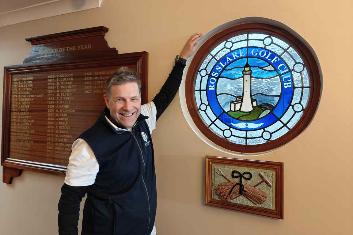 Rosslare tyylikäs klubitalo huokui historiaa.