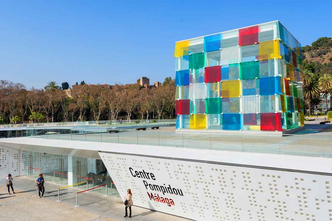 El Cubo eli kuutio copyright Centre Pompidou Málaga