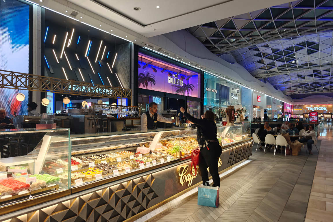 Westfieldin kauppakeskus on maailman tyylikkäimpiä.