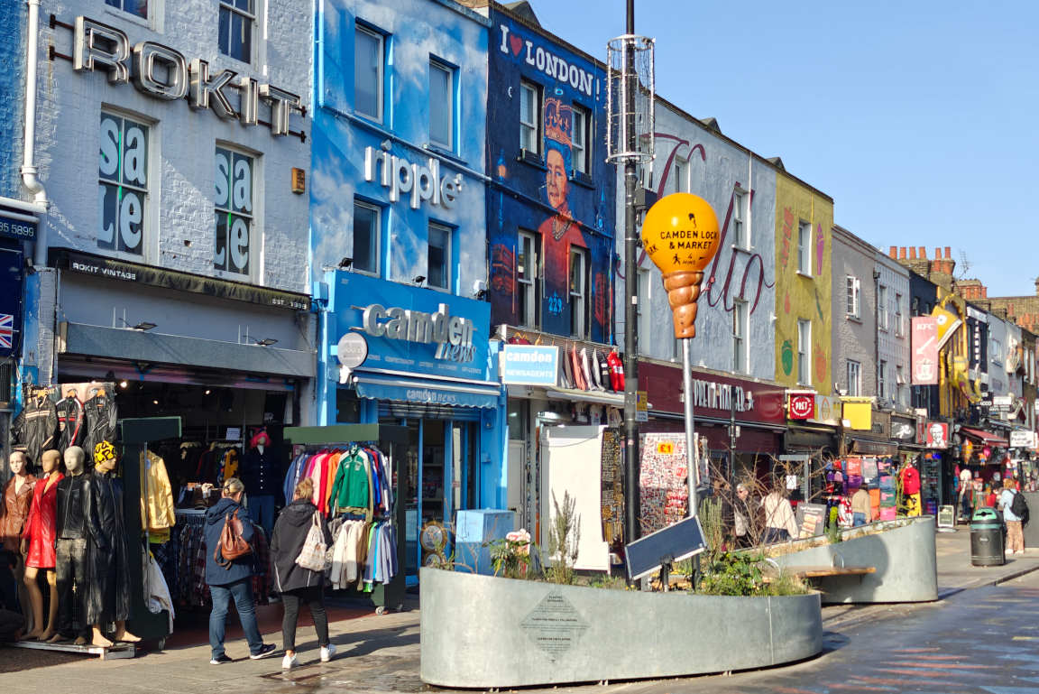 Camden on Lontoon kiehtovimpia kaupunginosia.