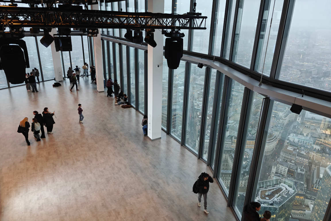 Horizon 22 on hyvä ilmainen vaihtoehto Lontoon kaupunkimaisemien katseluun.