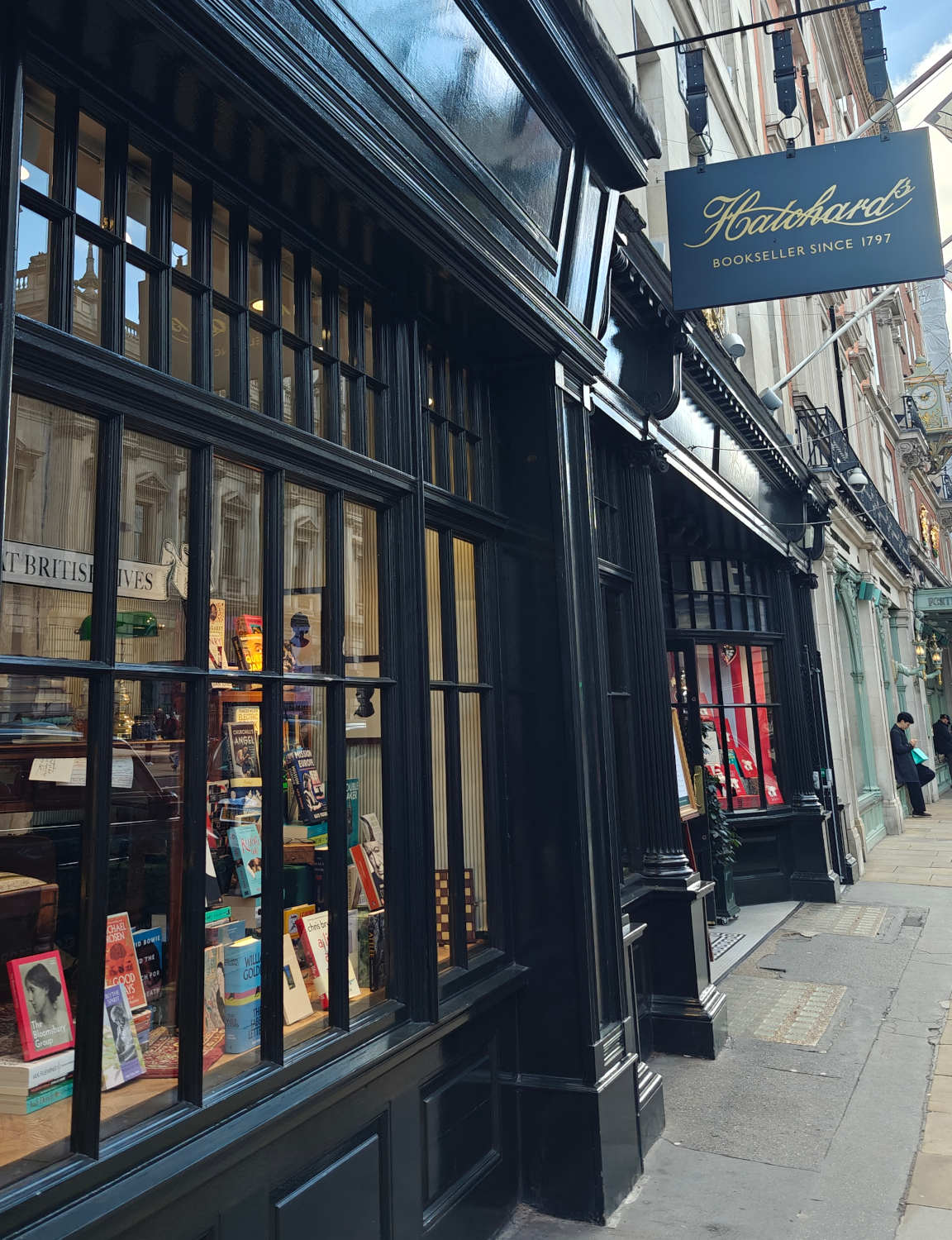 Lontoon vanhin kirjakappa Hatchards on perustettu 1797.