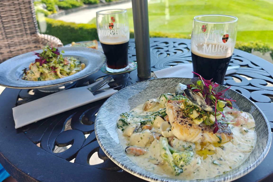 Murphy's maistuu myös golfklubien ravintoloissa.