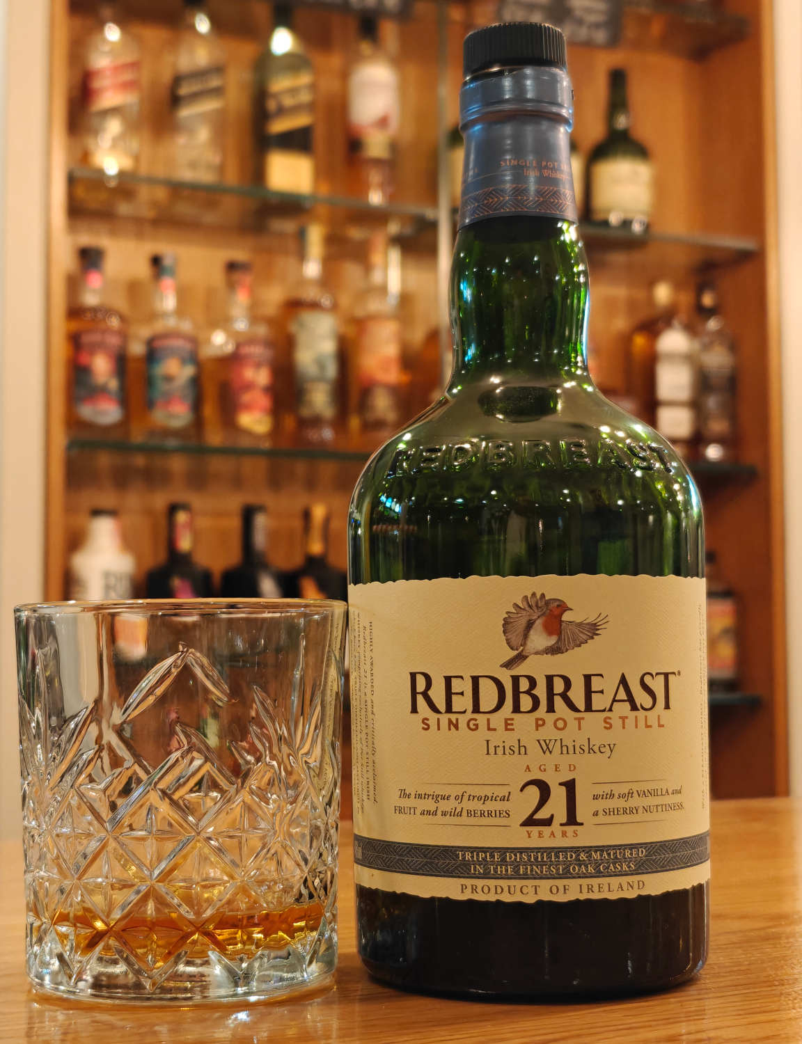 Pehmeimmistä pehmein, Jameson Redbrest 21.